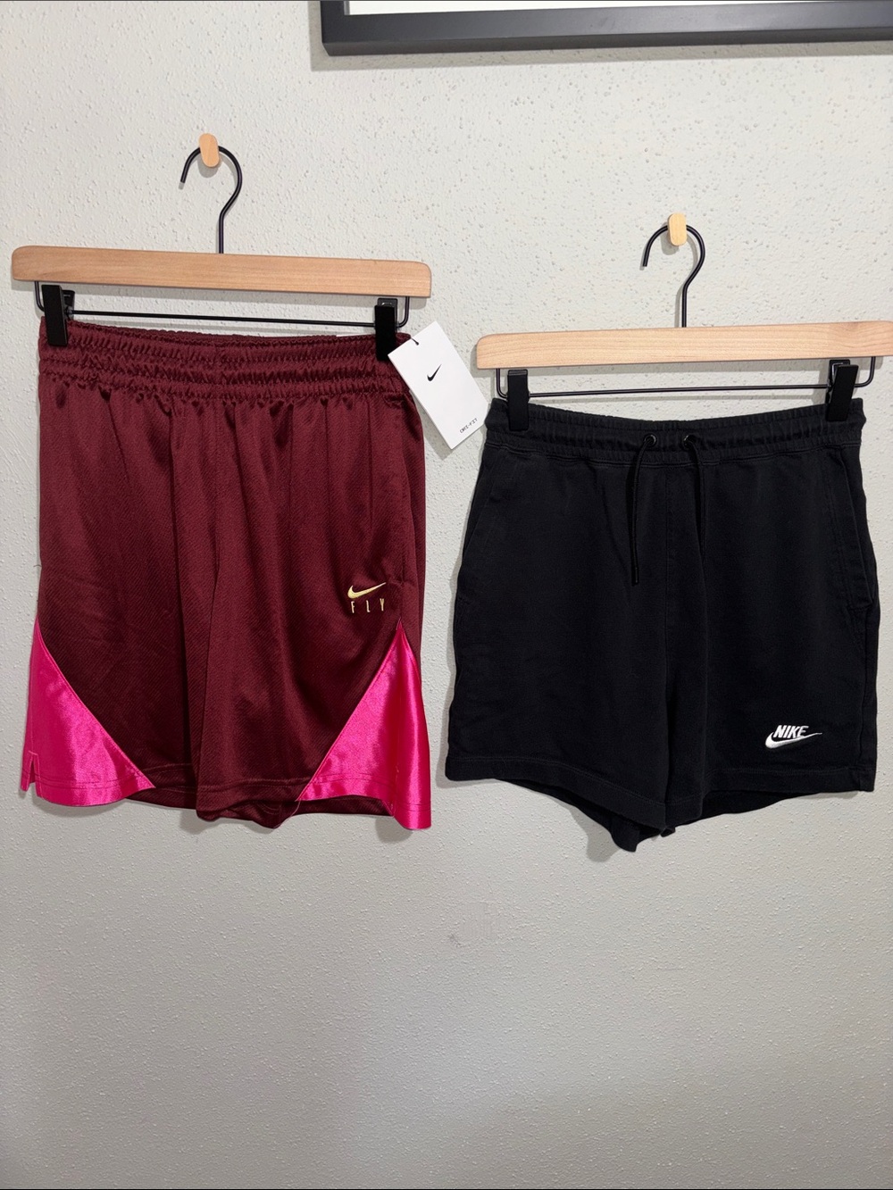 Nike -Women’s shorts bundle - iSoFly Basketball & club fleece mid-rise (x-small)